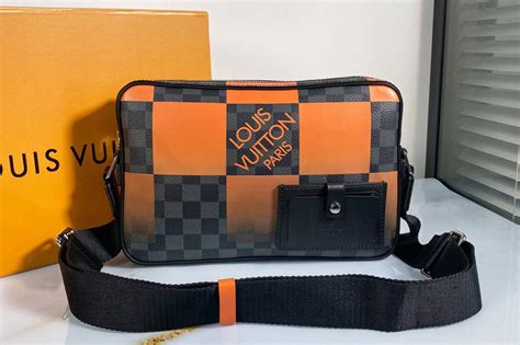 orange Louis Vuitton Bags for Men 